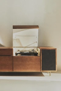 OAK STORAGE CABINET