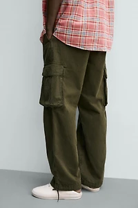 RELAXED FIT CARGO PANTS