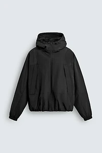 WATER REPELLENT TECHNICAL JACKET WITH FLEECE