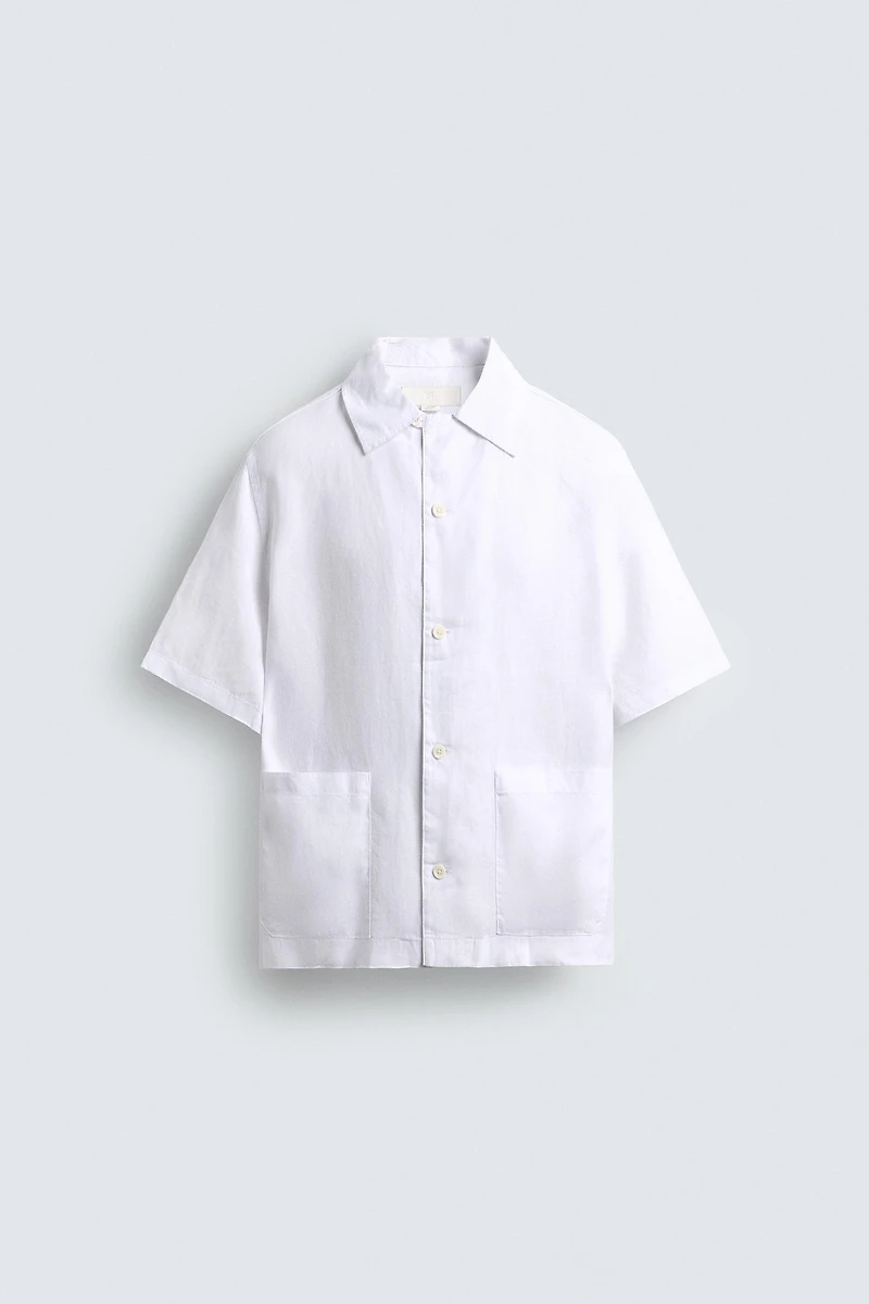 RELAXED FIT 100% HEMP SHIRT