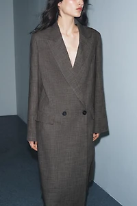 MANTEAU VESTE LONGUE CROISÉ ZW COLLECTION LIMITED EDITION