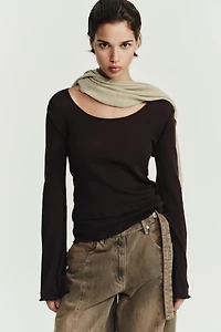 SOFT DOUBLE EFFECT T-SHIRT