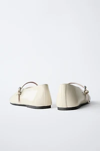 PATENT BALLET FLATS
