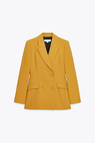 VESTE CROISÉE AVEC ÉPAULETTES