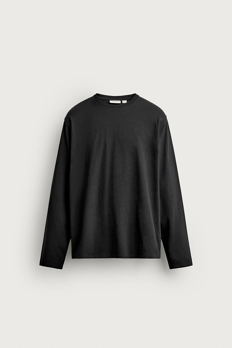 RELAXED FIT LONG SLEEVE T-SHIRT