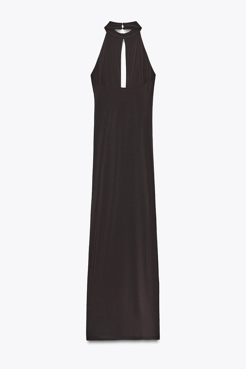 ROBE HALTER FLEUR