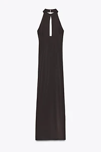 ROBE HALTER FLEUR