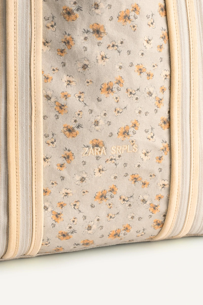 SAC SHOPPER À RAYURES