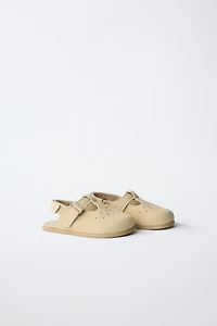 BAREFOOT LEATHER CLOGS