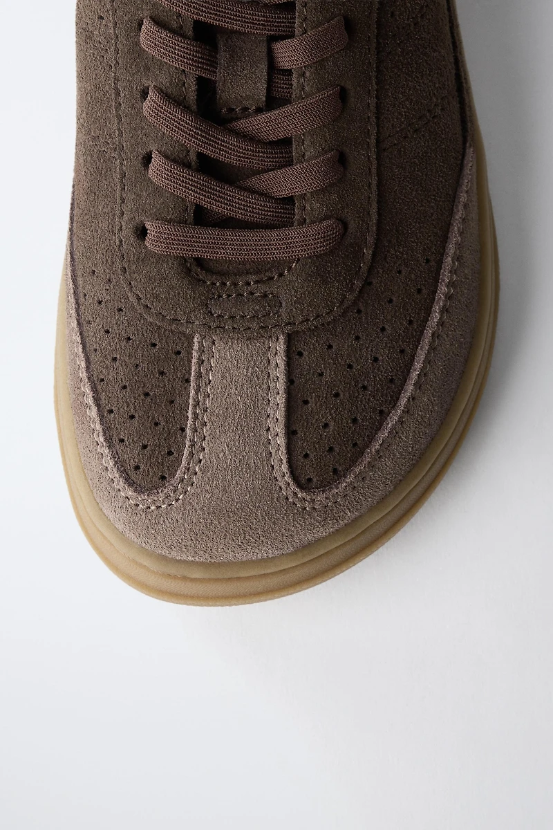 TENNIS OU BASKET EN CUIR BAREFOOT