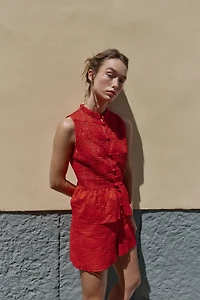 GUIPURE LACE SHORTS