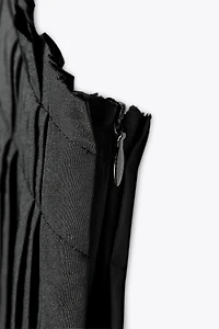 ZW COLLECTION PLEATED MIDI DRESS