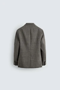 VESTE REGULAR FIT PIED-DE-POULE