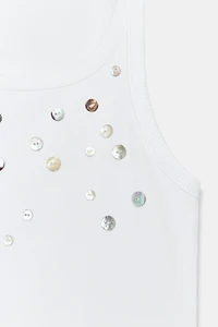 TOP CÔTELÉ BOUTONS