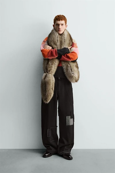 PANTALON COUPE LARGE PIÈCES HARRY LAMBERT FOR ZARA X DISNEY