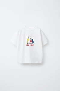 T-SHIRT À INSCRIPTION IMPRIMÉE