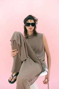 FINE KNIT SARONG PANTS