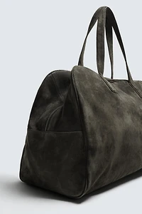 XL LEATHER TRAVEL BAG