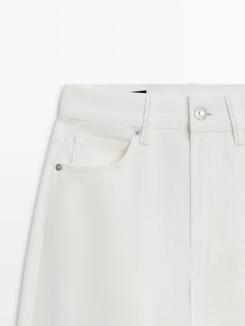 Jean flare taille haute