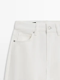 Jean flare taille haute