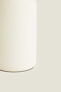 WHITE CERAMIC BASE TABLE LAMP