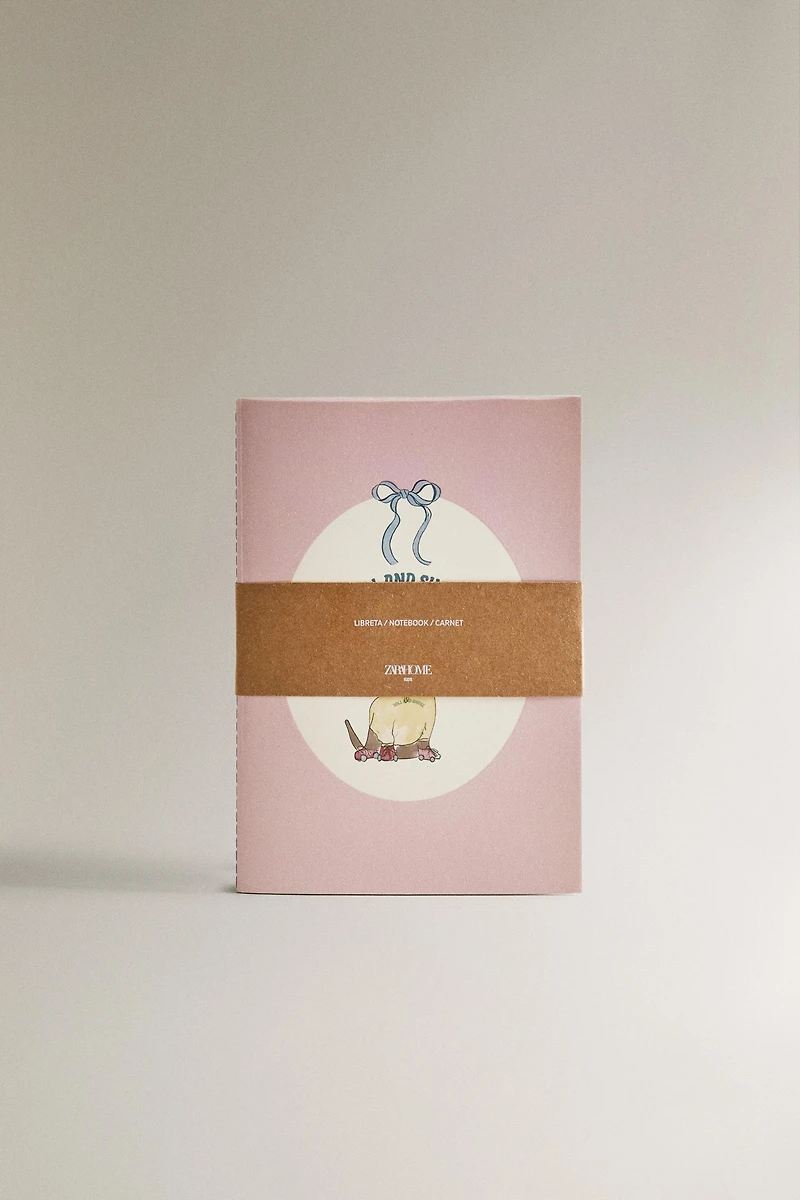 SKATING DOG NOTEBOOK (SET OF 2)