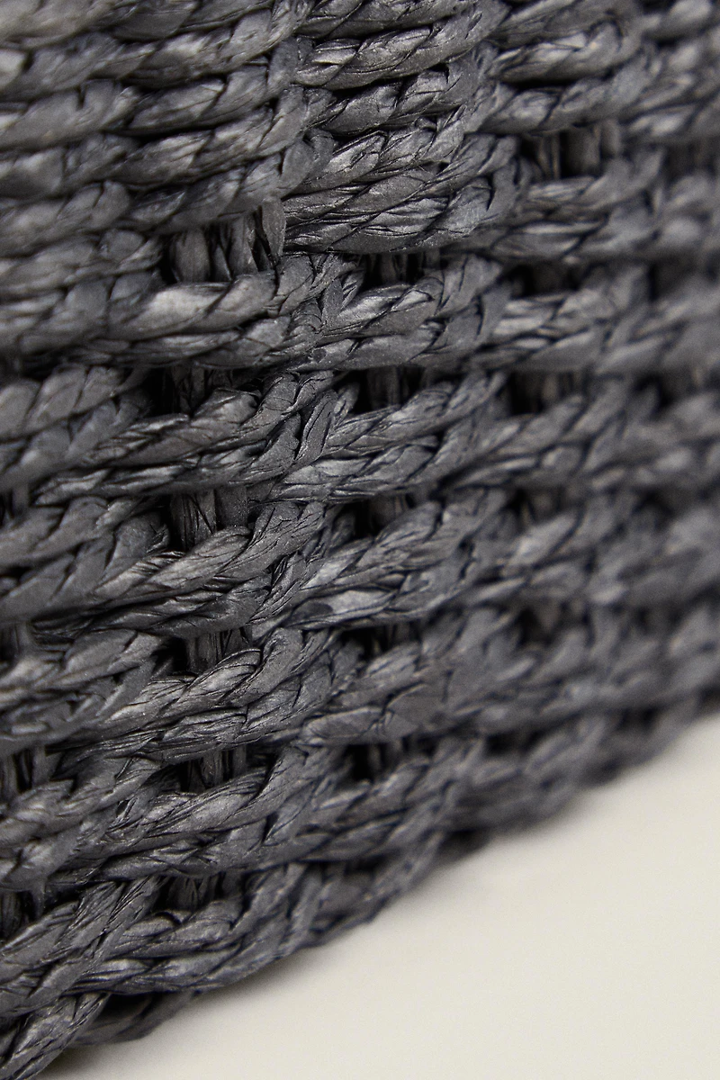 WOVEN PAPER BASKET