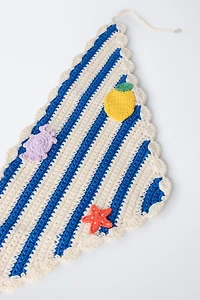 CASA LAWA X ZARA KIDS TEXTURED KNIT BANDANA