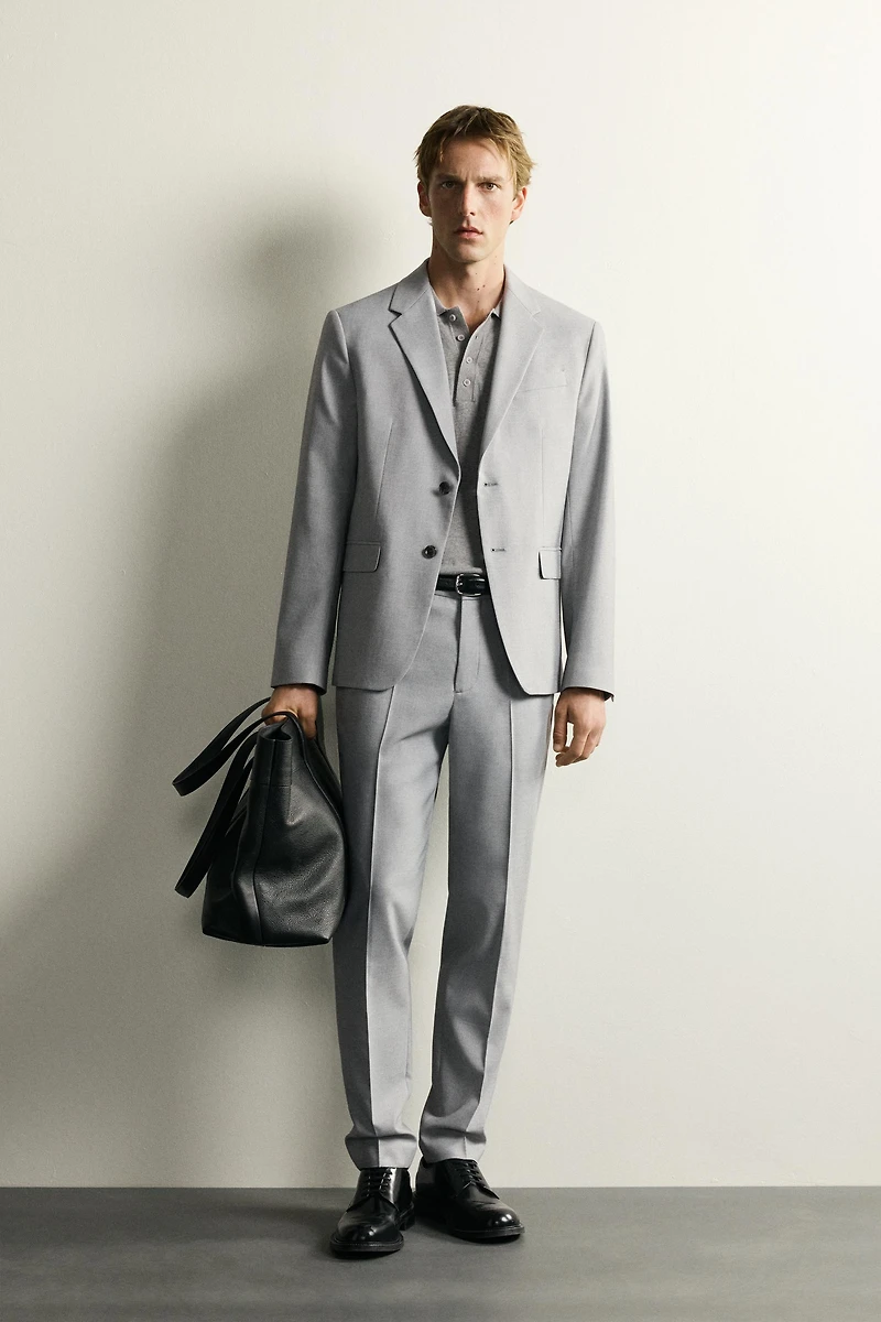 STRETCH SUIT PANTS