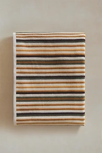 SERVIETTE DE BAIN VELOURS RAYURES