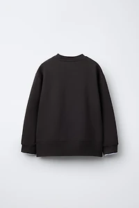 ENSEMBLE SWEAT-SHIRT ET LEGGING FLARE À INSCRIPTION