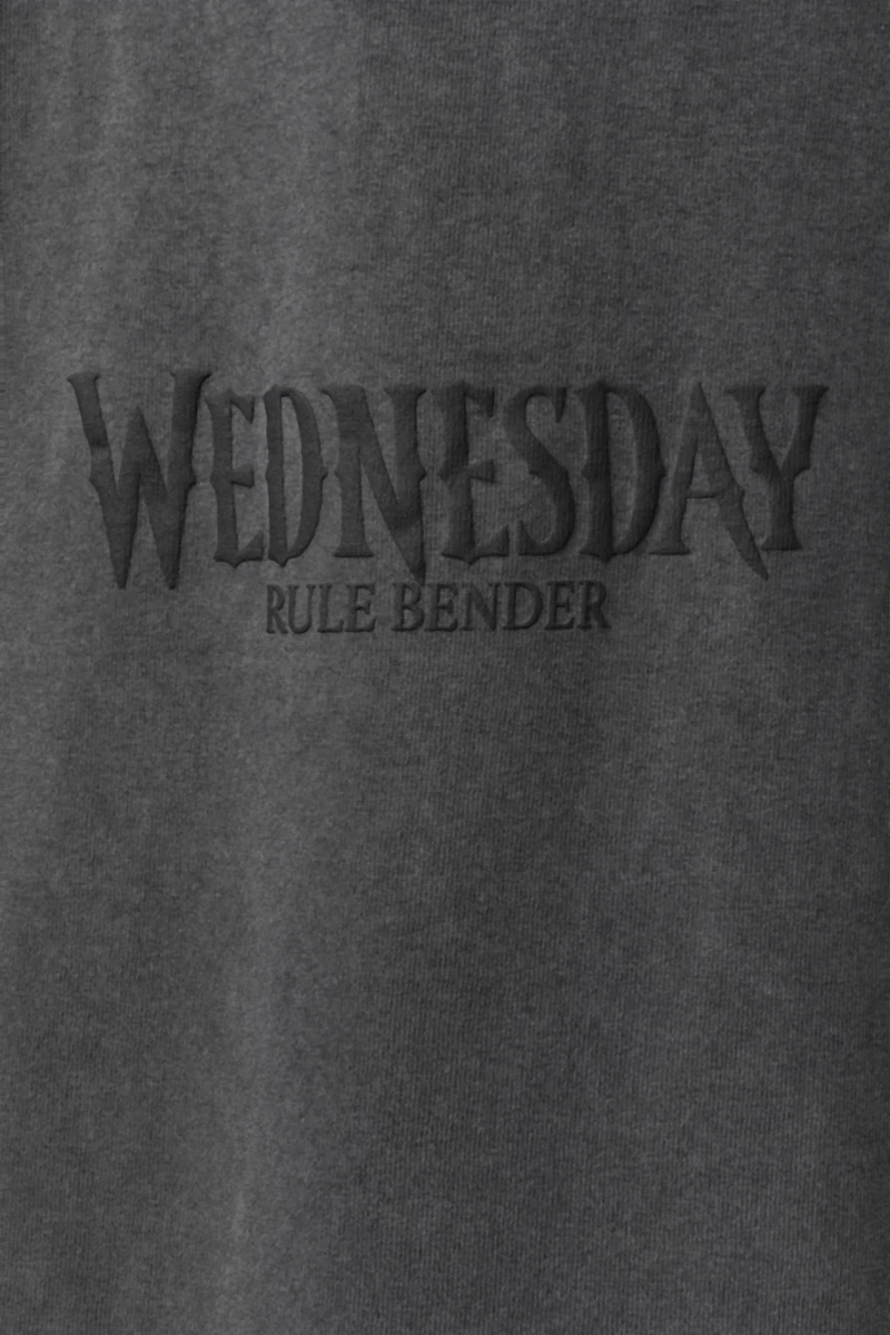 WEDNESDAY © WASHED EFFECT T-SHIRT