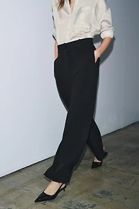 BALLOON PANTS WITH BUTTONS ZW COLLECTION