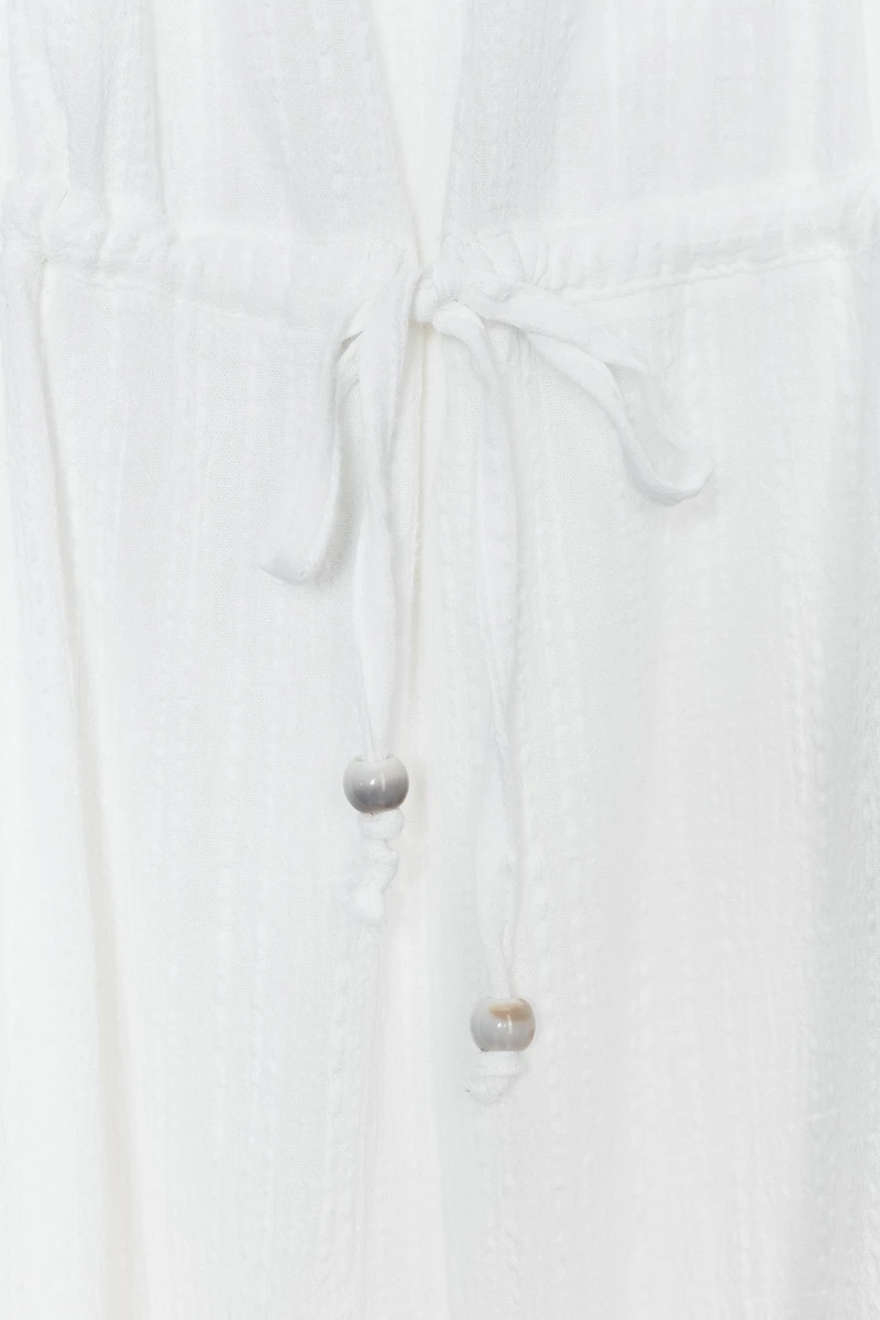 PANELED MIDI DRESS