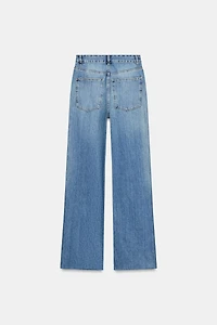 TRF HIGH WAIST WIDE LEG JEANS