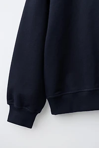 DOUBLE COLLAR SWEATSHIRT