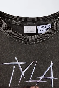 TYLA © WASHED EFFECT T-SHIRT