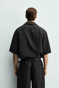 RELAXED FIT FLOWY SHIRT