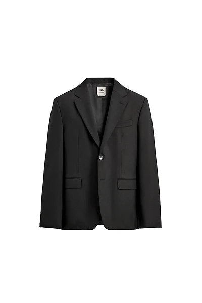 100% WOOL SUIT BLAZER