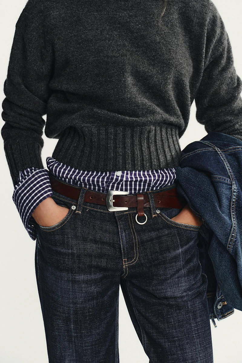 RIB KNIT SWEATER