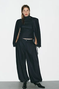 PANTALON BOMBACHO DENIM TRF