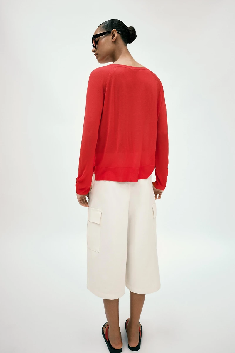 BASIC FINE KNIT JUMPER