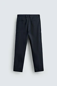 STRAIGHT FIT CARGO PANTS