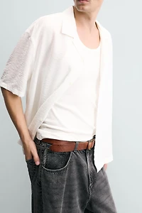 CHEMISE FLUIDE REGULAR FIT