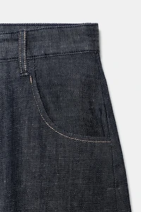 JEAN TRF BARREL TAILLE HAUTE