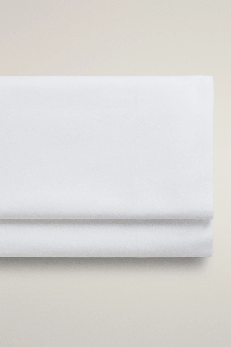PERCALE COTTON FLAT SHEET (200 THREAD COUNT)