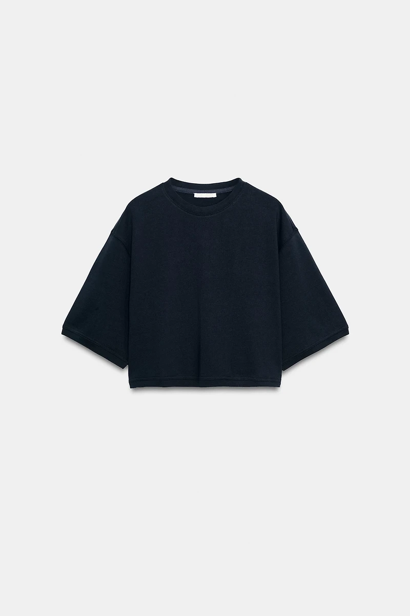 OVERSIZED CROP TOP