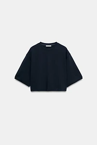OVERSIZED CROP TOP