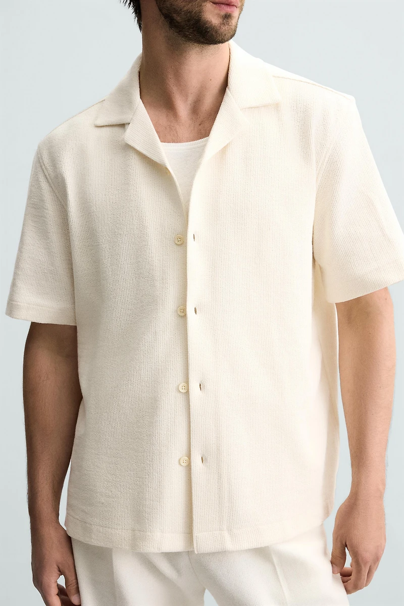 TEXTURED SHIRT