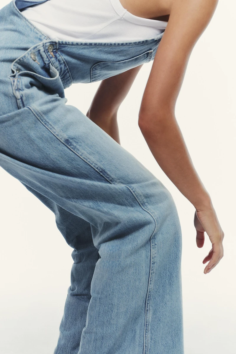 TRF DENIM OVERALLS
